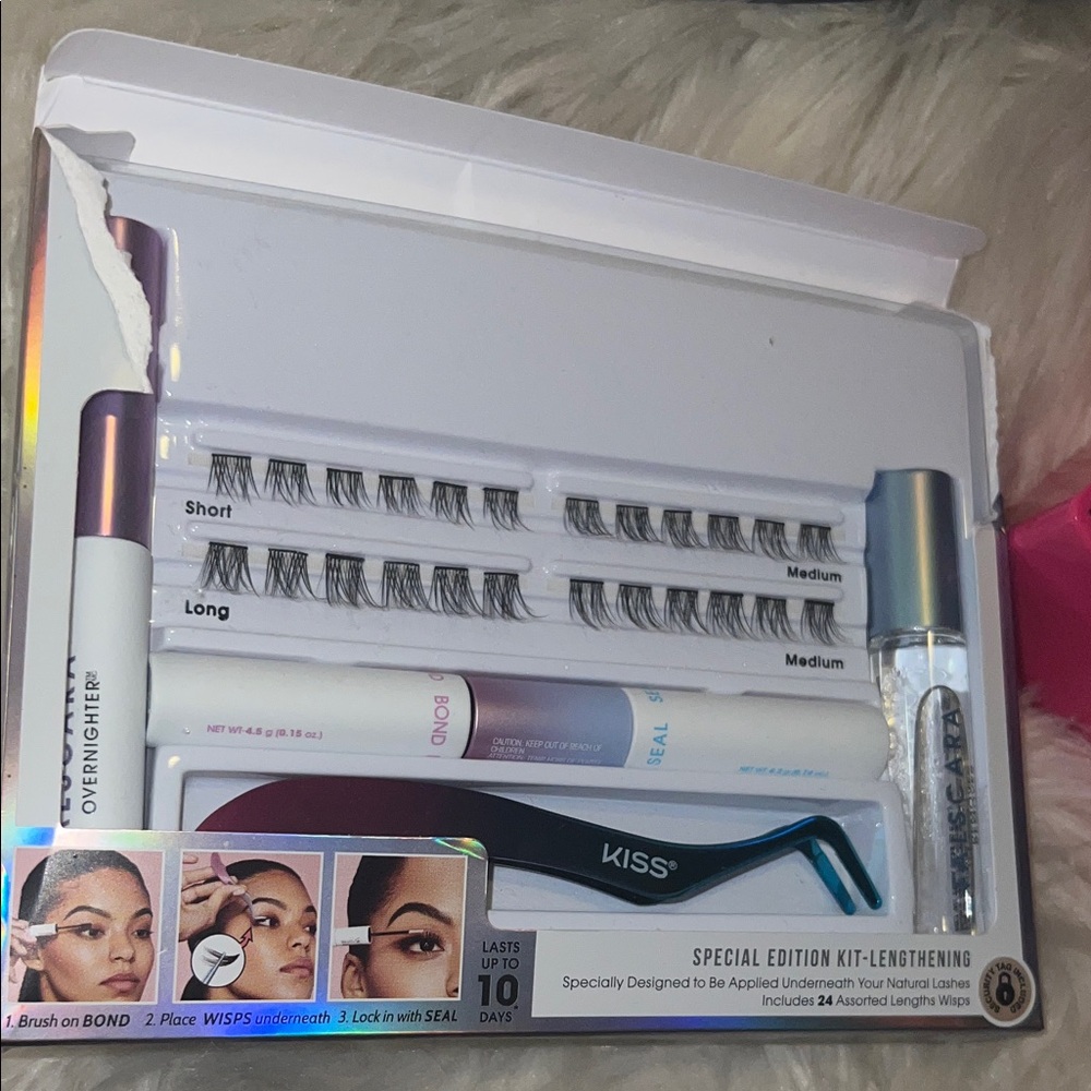 KISS Lash Kit with Applicator and Sealant